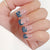 12 Sizes-24 Pcs Press On Nails C1603