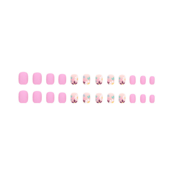 12 Sizes-24 Pcs Press On Nails Y105