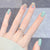 12 Sizes-24 Pcs Press On Nails Z348