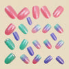 12 Sizes-24 Pcs Press On Nails Y1443