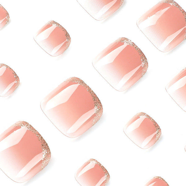 Press On Toe nails Set 24pcs/set JP2436