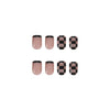 12 Sizes-24 Pcs Press On Nails R266