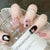 12 Sizes-24 Pcs Press On Nails MY034