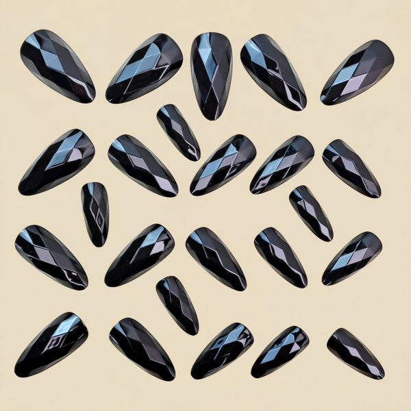 12 Sizes-24 Pcs Press On Nails Y1832