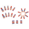 12 Sizes-24 Pcs Press On Nails W167