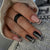12 Sizes-24 Pcs Press On Nails W440