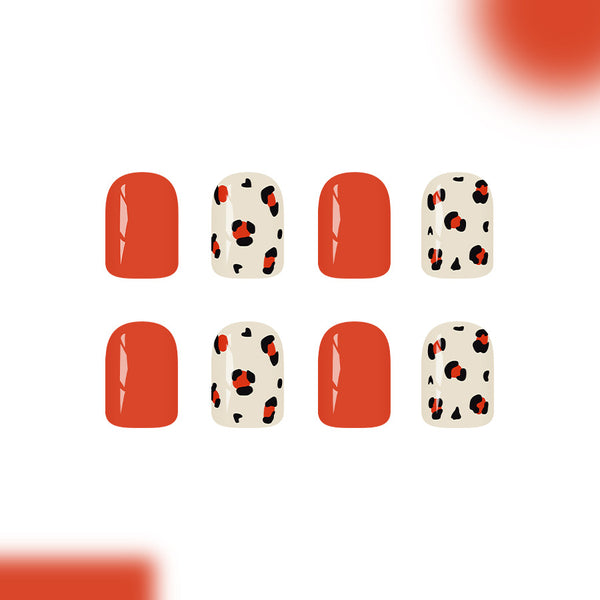 12 Sizes-24 Pcs Press On Nails C1245