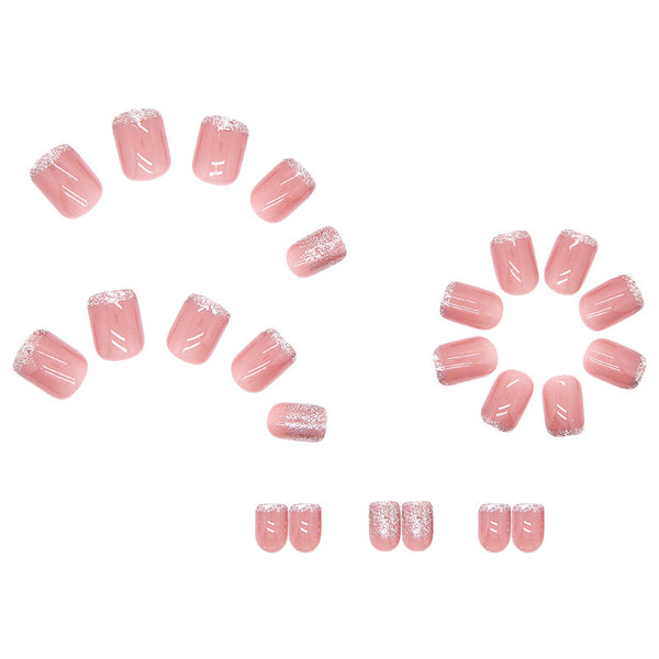 12 Sizes-24 Pcs Press On Nails R363