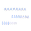 12 Sizes-24 Pcs Press On Nails JP4302