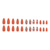 12 Sizes-24 Pcs Press On Nails W1475