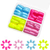 96 Pcs Press On Nails Solid-5-96pcs
