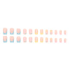 12 Sizes-24 Pcs Press On Nails W574