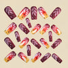 12 Sizes-24 Pcs Press On Nails Y1643