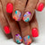 12 Sizes-24 Pcs Press On Nails Y825