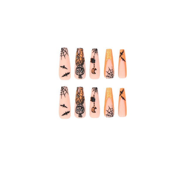 12 Sizes-24 Pcs Press On Nails JP2503