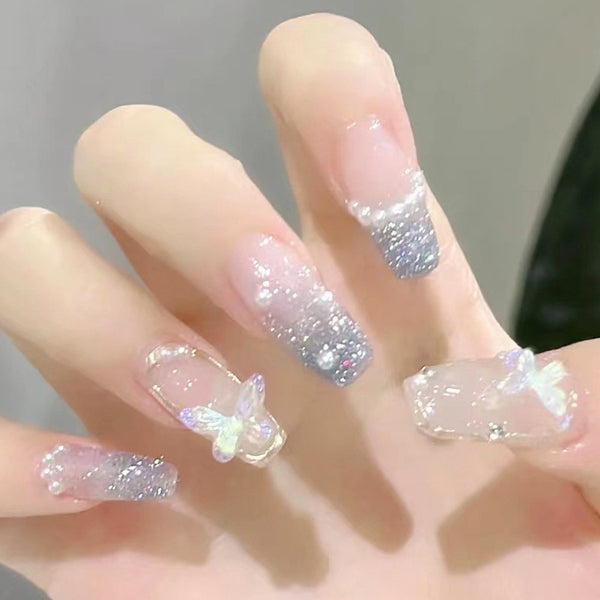 12 Sizes-24 Pcs Press On Nails Z838