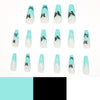 12 Sizes-24 Pcs Press On Nails JP1614