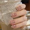 12 Sizes-24 Pcs Press On Nails MY004