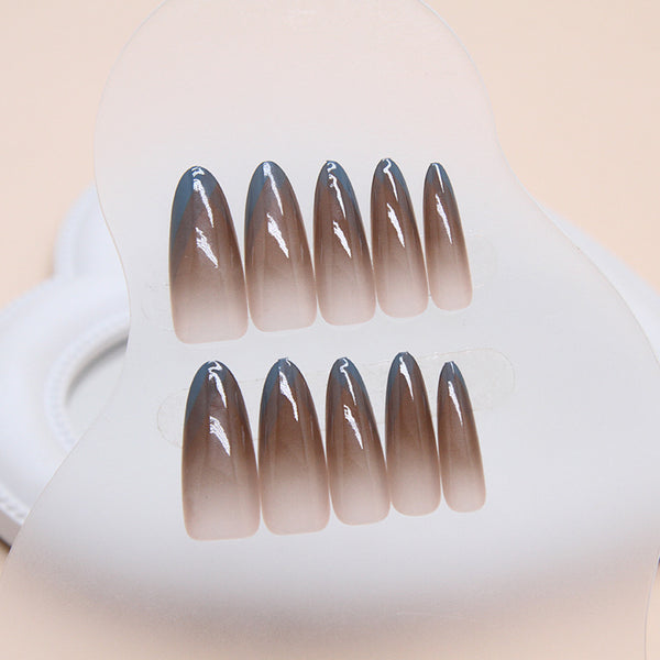 12 Sizes-24 Pcs Press On Nails W1604