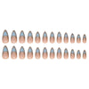 12 Sizes-24 Pcs Press On Nails W1743