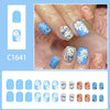 12 Sizes-24 Pcs Press On Nails C1641