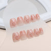 12 Sizes-24 Pcs Press On Nails R831