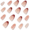 12 Sizes-24 Pcs Press On Nails JP4430