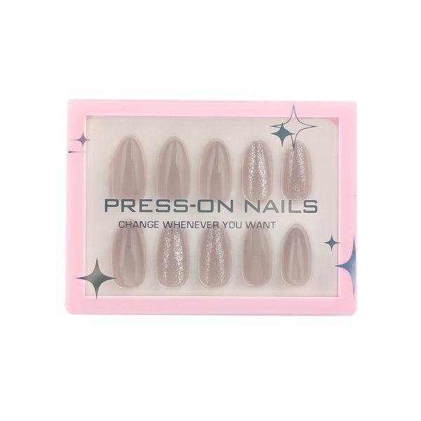 Glamhalo Premiere 30pcs Press On Nails – Eco-Friendly Perfect Fit - GD33