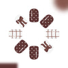 12 Sizes-24 Pcs Press On Nails C1355