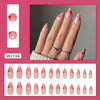 12 Sizes-24 Pcs Press On Nails W2184