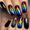12 Sizes-24 Pcs Press On Nails Y676