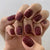 12 Sizes-24 Pcs Press On Nails W1199
