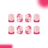 12 Sizes-24 Pcs Press On Nails C1155