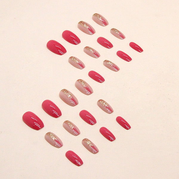 12 Sizes-24 Pcs Press On Nails W430