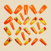 12 Sizes-24 Pcs Press On Nails Y1451