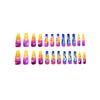 12 Sizes-24 Pcs Press On Nails Y215