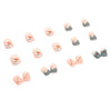 12 Sizes-24 Pcs Press On Nails R508