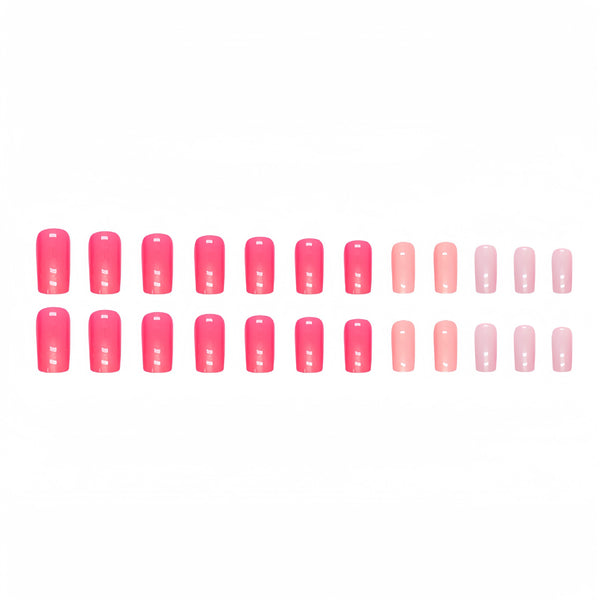 12 Sizes-24 Pcs Press On Nails Y028