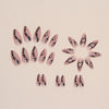 12 Sizes-24 Pcs Press On Nails Z678