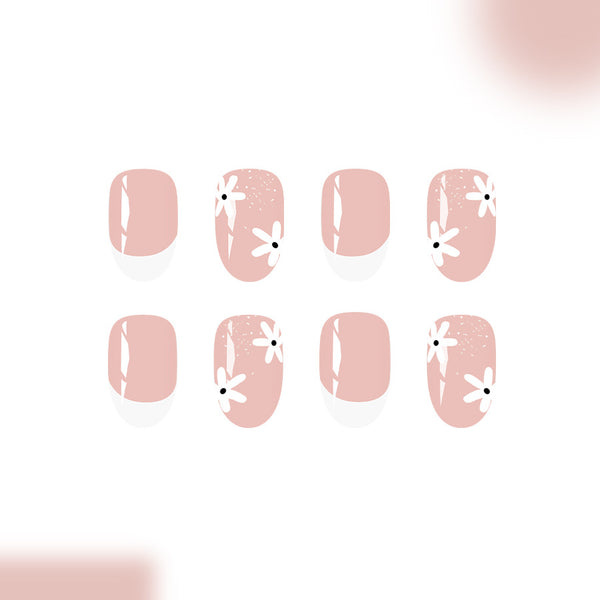 12 Sizes-24 Pcs Press On Nails C1170