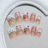 12 Sizes-24 Pcs Press On Nails R988