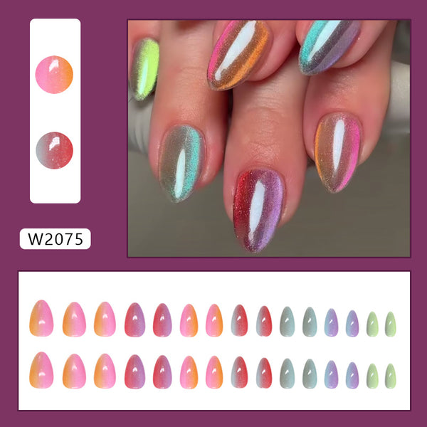 15 Sizes-30 PcsPress On Nails W2075