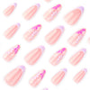 12 Sizes-24 Pcs Press On Nails JP3793
