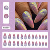 12 Sizes-24 Pcs Press On Nails W1389