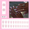 12 Sizes-24 Pcs Press On Nails W1267
