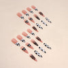 12 Sizes-24 Pcs Press On Nails W692