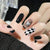 12 Sizes-24 Pcs Press On Nails R680