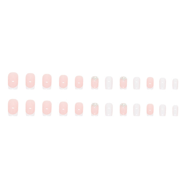 12 Sizes-24 Pcs Press On Nails Z647