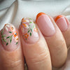 12 Sizes-24 Pcs Press On Nails W1426