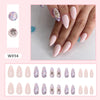 12 Sizes-24 Pcs Press On Nails W894